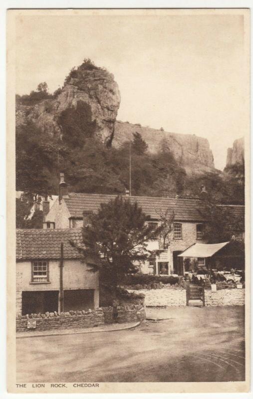 Somerset; The Lion Rock, Cheddar PPC, c 1920's, By AGH Gough, Unposted