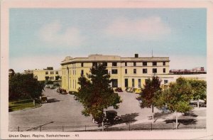 Union Depot Regina Saskatchewan SK Unused PECO Postcard E85