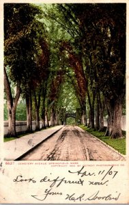 Massachusetts Springfield Cemetery Avenue 1907