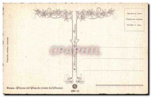 Old Postcard Roma Diazza del Dopolo