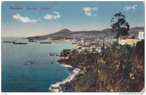 Panorama, Boats, Funchal, Madeira, Portugal, 1910-1920s