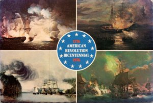 History 1776-1976 American Revolution Bicentennial The War At Sea