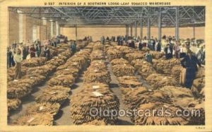 Loose-leaf Tobacco Warehouse Farming, Farm, Farmer  1946 