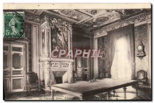 Old Postcard Lisieux episcopal palace The Old gilded room