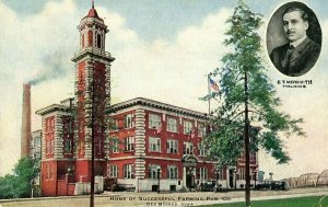 Postcard Home of Successful Farming Publishing/Co/Publisher, Des Moines, IA.  P3