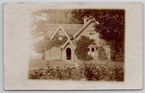 England Wotton-Under-Edge Gloucestershire Lovely Cottage Home RPPC Postcard A42