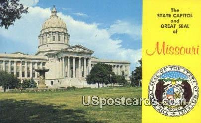 State Capitol - Jefferson City, Missouri MO  
