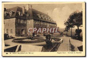 Old Postcard Mont Sainte Odile Convent Terrace