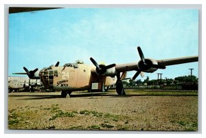 Vintage 1969 Military Postcard Consolidated B-24D Liberator - Air Force Museum