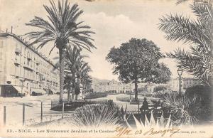 BR72296 les noveaux  jardines et le casino   nice  france