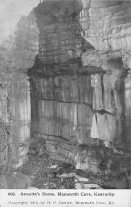 Annetta's Dome Mammoth Cave KY