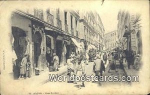 Rue Randon Alger Algeria, Africa, 1904 Missing Stamp 