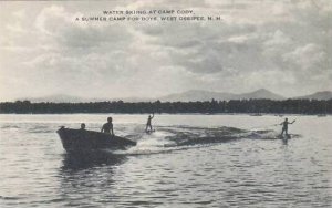 New Hampshire West Ossipee Water Skiing At Camp Cody Artvue
