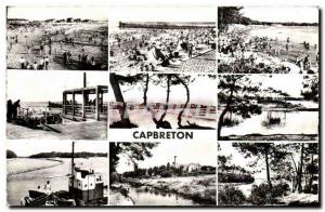 Postcard Modern Capbreton Beach Pier Beach Bourrel