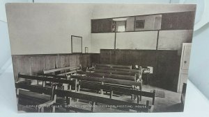 Vintage Postcard Interior View of Jordans Meeting House Chalfont St Giles c1930