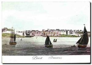 Modern Postcard Brest Boat