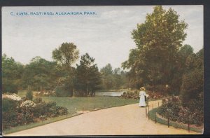 Sussex Postcard - Hastings: Alexandra Park     T2175