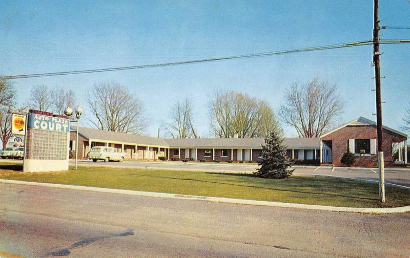 Prospect Kentucky Auto Plaza Court Vintage Postcard AA41496