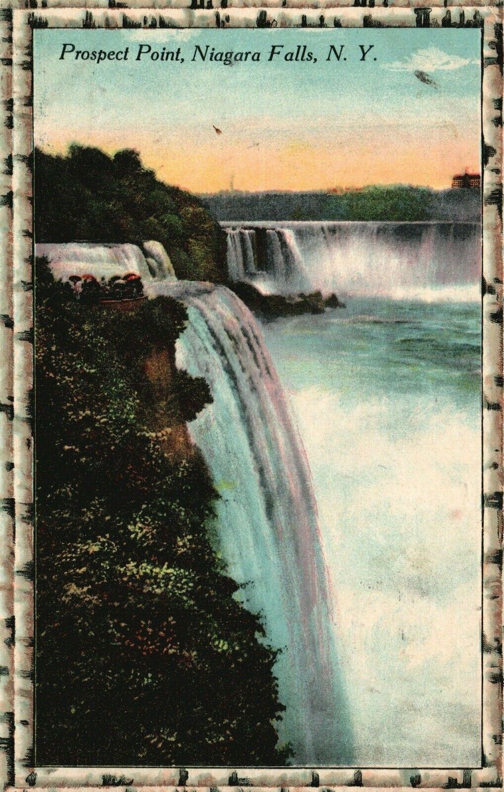 Vintage Postcard 1911 Prospect Point Niagara Falls New York NY United