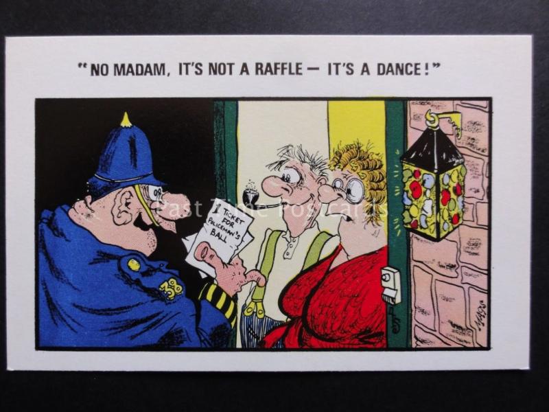 Policeman Theme POLICEMANS BALL - NO MADAM, IT'S NOT A RAFFLE - IT'S A DANCE