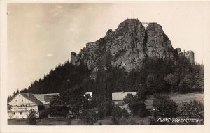 BT3077 ruine tolenstein Burg Dalecín Tollstein real photo czech republic