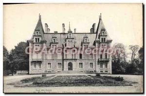 Postcard Old Ernee Chateau De La Megaudais Main Facade