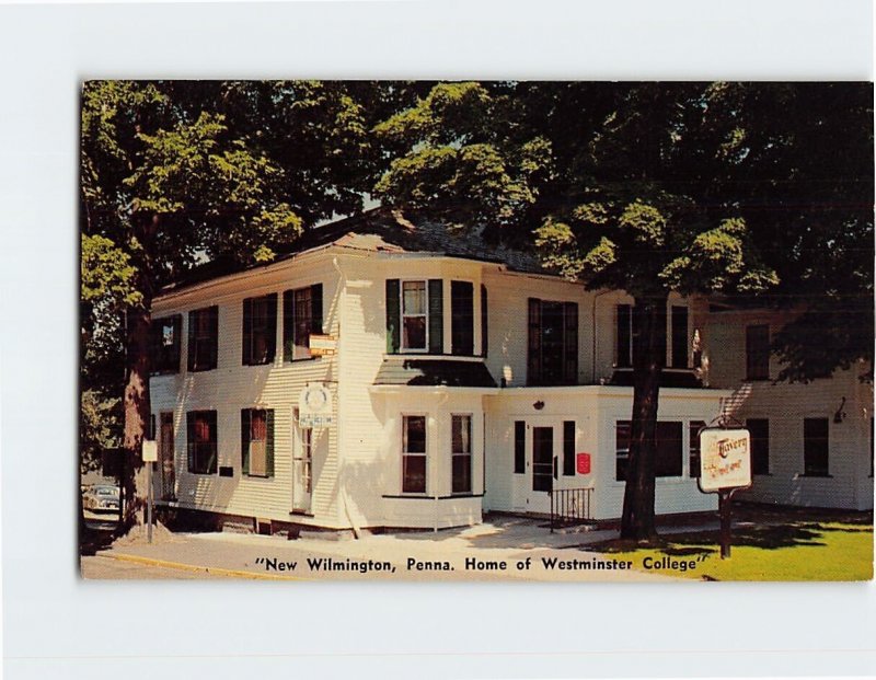 Postcard The Tavern Home of Westminster College New Wilmington Pennsylvania USA