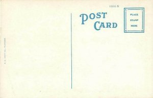 Columbus, WI St. Mary's Hospital White Border Postcard