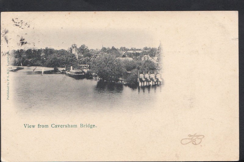 Berkshire Postcard - View From Caversham Bridge    RS3860