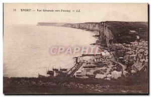 Yport - View towards Fecamp - Old Postcard