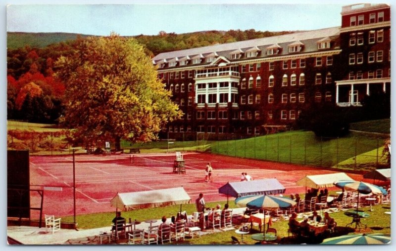 The Casino Lawn and Tennis Courts, The Homestead - Hot Springs, Virginia