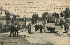 CPA CHARMES - Le pont (119054)