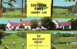 Southern Pines North Carolina Southern Pines Country Club Multi-View PC U4107