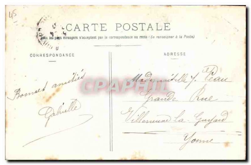 Old Postcard Montargis Le Chateau