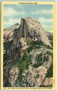 M-9703 Yosemite National Park Half Dome and Cloud's Rest California