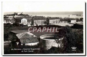 Postcard Old Barracks Dugommier Antibes Fort Carre Army