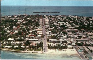 Chrome AERIAL VIEW Key West Florida FL AH8979