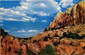 Arizona Highway Hwy AZ Blue Sky VTG Postcard UNP Unused Kodachrome Vintage 