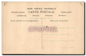 Postcard Old Man Fancy Phone