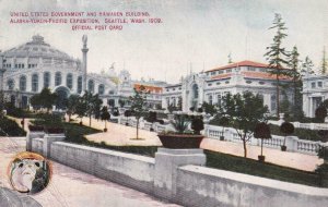 1909, Alaska-Yukon-Pacific Expo: US Gov't & Hawaiian Building, Used (PC706)