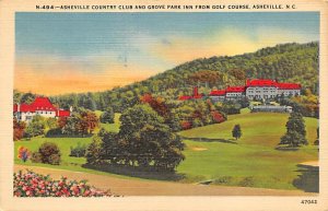 Asheville Country Club, Grove Park Inn Asheville, North Carolina NC  