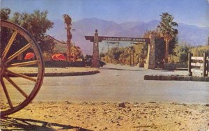 FURNACE CREEK RANCH Death Valley National Monument, CA 1950 Vintage Postcard