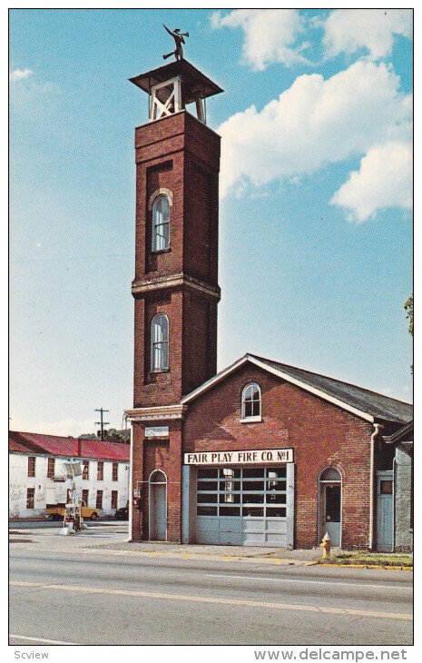 MADISON, Indiana; Fair Play Fire Company No. 1, 40-60s