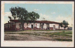 CA SAN DIEGO Ramona's Marriage Place Copyright 1901 Pub Detroit PhotographicUndB