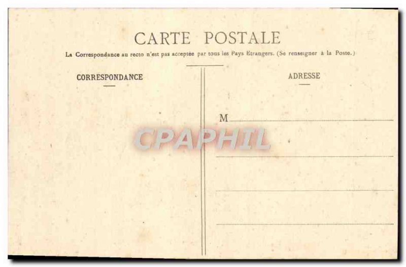 Old Postcard Villers sur Mer Waves Storm