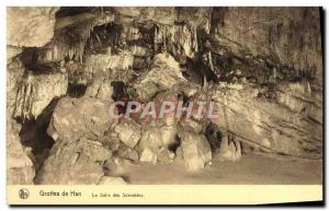 Old Postcard Han Caves La Salie beetles