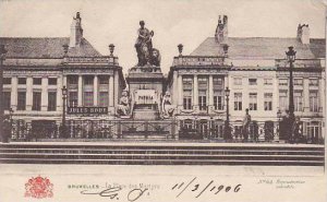 Belgium Brussels La Place des Martyrs 1906