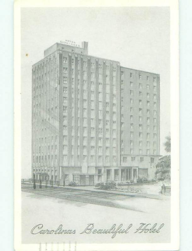 Pre-1980 BARRINGER HOTEL Charlotte North Carolina NC HQ5855