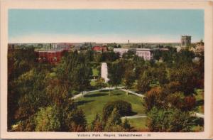 Victoria Park Regina Saskatchewan SK Sask Unused Vintage Postcard D45