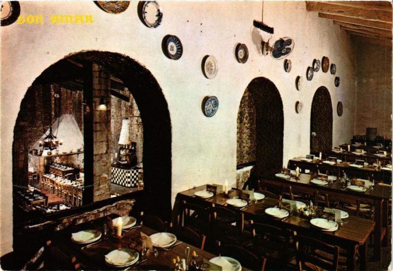 CPM ESPAGNE MALLORCA Predio Son Amar View of the dining room number 6 (334418)